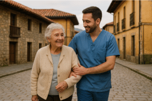 Asistencia a domicilio para mayores en Siero con Reale Blue Service
