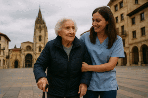 Asistencia a domicilio para mayores en Navia con Reale Blue Service
