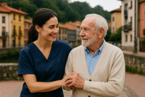 Reale Blue Service en Llanes: cuidamos de tus mayores en casa, con confianza