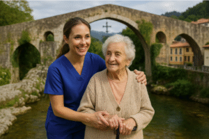 Cuidamos de tus mayores en Cangas de Onís con atención profesional y cercana