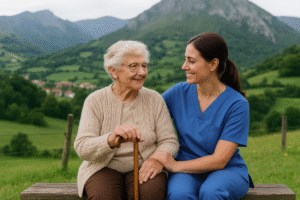 Ayuda a domicilio en Morcín Asturias: atención personalizada para mayores con Reale Blue Service