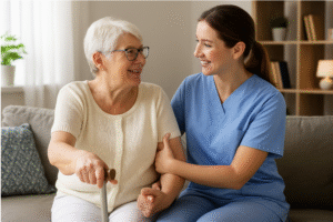 Ayuda a domicilio en Pesoz Asturias: asistencia profesional con Reale Blue Service