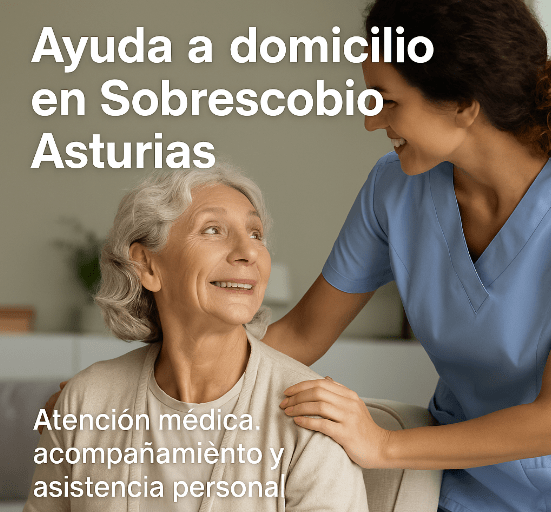 ayuda a domicilio en Sobrescobio Asturias
