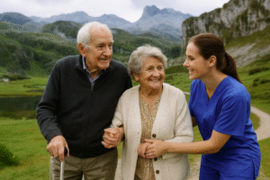 Ayuda a domicilio en Somiedo Asturias con Reale Blue Service